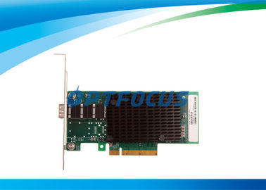 10Gbps Optical Fiber Network Card Single Port SFP Slot LC Fiber 10km