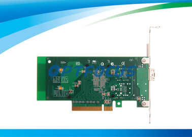 10Gbps Optical Fiber Network Card Single Port SFP Slot LC Fiber 10km