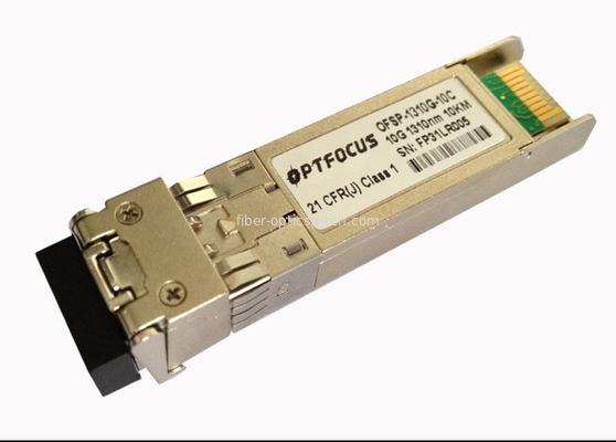 1.25G 10G SFP LR Module 1310nm 1550nm 20KM Fiber Optic Transceiver For FTTH