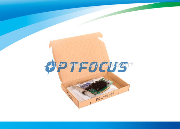10Gbps Optical Fiber Network Card Single Port SFP Slot LC Fiber 10km