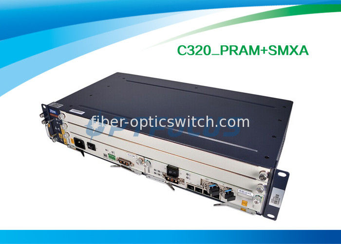 Small GPON OUN OLT C320 2U Frame with 2 Service Slots 70 kPa-106 kPa