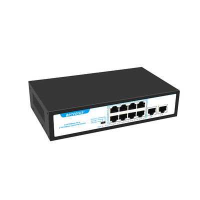 Sakelar Terhubung Ethernet PoE 2 Lapis Dengan Dukungan QoS