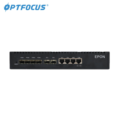 Port 1G/10G GPON EPON OLT 20km Jarak Transmisi Dimensi 300mm*440mm*45mm