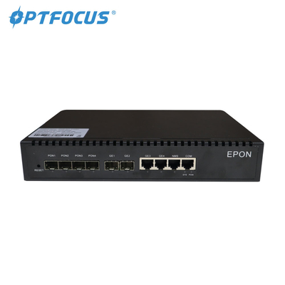 20W 100M GPON EPON OLT Jarak Transmisi 20km Konsumsi Daya Rendah